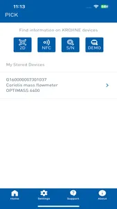 KROHNE PICK Mobile screenshot 0