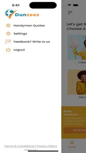Dunzees- Request a service screenshot 8