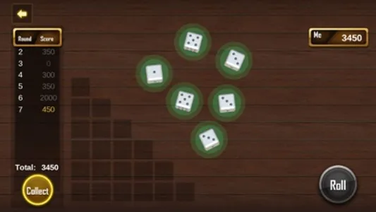 Farkle Dice 3d 1000 Game screenshot 2