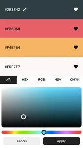 Pigments - Color Palettes screenshot 1