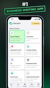 Friday: AI E-mail Writer screenshot 0