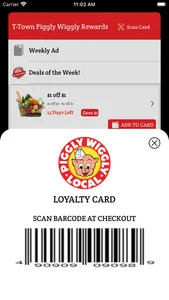 T-Town Piggly Wiggly Rewards screenshot 6