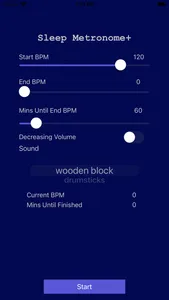 Sleep Metronome+ screenshot 0