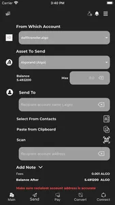 JDEuroway Wallet screenshot 3