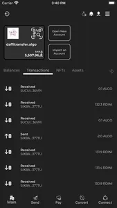 JDEuroway Wallet screenshot 6