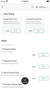 Peri-licious Eat And Go screenshot 1