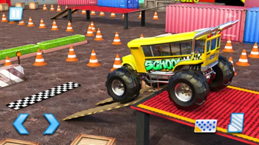 Monster Truck - Car Parking 3D screenshot 2