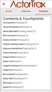 ActorTrax screenshot 6
