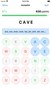 Quadle Word Puzzle screenshot 0