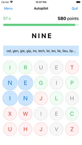 Quadle Word Puzzle screenshot 1