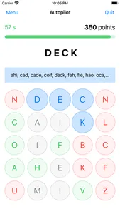 Quadle Word Puzzle screenshot 2