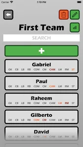 Football Lineup Manager screenshot 8