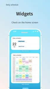 Daily Schedule -easy timetable screenshot 2