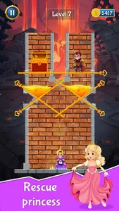 Hero Rescue - Pull Pin Games screenshot 1