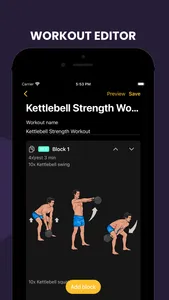 Tailored - Custom workouts screenshot 2