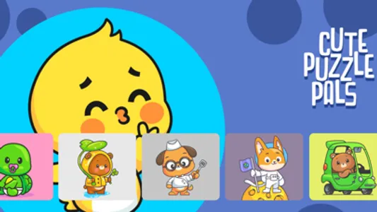 Cute Puzzle Pals screenshot 0