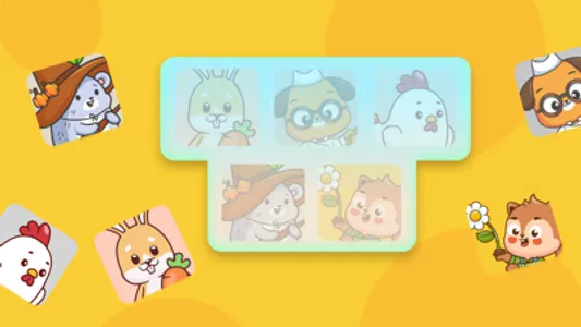 Cute Puzzle Pals screenshot 1