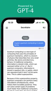 Secrétaire AI: Your assistant screenshot 0