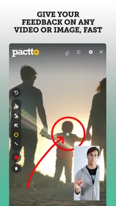 Pactto: Record video feedback screenshot 2