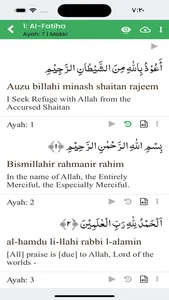 Al-Quran Ayat by ayat tafseer screenshot 7