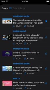 Mastowatch screenshot 1