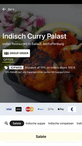 Indisch Curry Palast screenshot 1