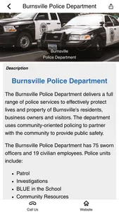 Burnsville Police Department screenshot 1