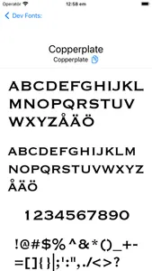 The Developers Font Guide screenshot 1