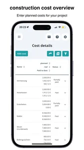 POCASIO House Building Manager screenshot 1