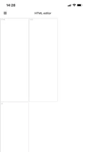 HTML editor App screenshot 1