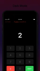 The happy numbers App screenshot 1