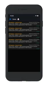 LERTR mobile alerting app screenshot 0