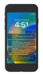 LERTR mobile alerting app screenshot 3