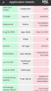 NSL LEGAL - IP CONSULTANT screenshot 6