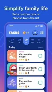 TaskieHusky: Fun Chore Tracker screenshot 1