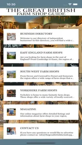 Great British farm shop guide screenshot 1