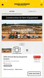 Wausau Auctioneers screenshot 0