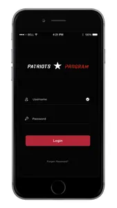 Patriots Program Mobile screenshot 2