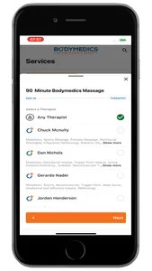 Bodymedics Mobile screenshot 3