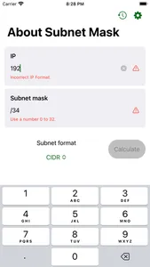 About Subnet Mask screenshot 1