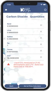 IGases Calculator screenshot 3