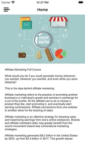 Affiliate Marketing Course screenshot 1