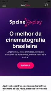 SPCINE PLAY screenshot 1