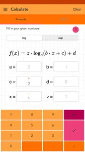 Power and Logarithmic function screenshot 0