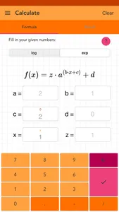 Power and Logarithmic function screenshot 4