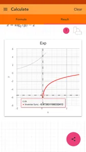 Power and Logarithmic function screenshot 6