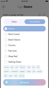 LyriTunes - Lyrics Generator screenshot 4