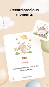 Baby Milestone Tracker Sprouty screenshot 7