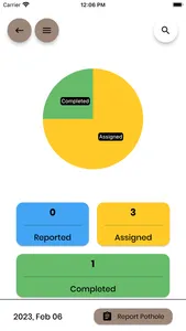 PWD Pothole Tracker screenshot 1