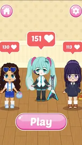 Doll Dress Up: Makeup Games screenshot 6